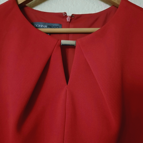 🌷Beautiful and Sophisticated | Red Dress - Picture 3 of 4